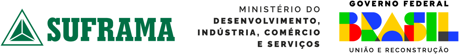 SUFRAMA, Ministério do Desenvolvimento, Indústria, Comércio e Serviços e Governo Federal